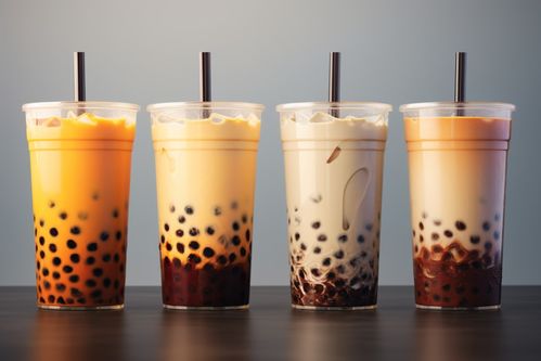 一杯美味的珍珠奶茶飲品攝影圖片 廣告素材 下載至來源處