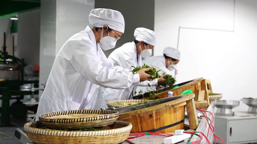 六盤水盤州市 小區(qū)內(nèi)建起茶葉加工廠,搬遷群眾在家門口就業(yè)