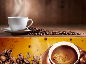 探索西式茶與咖啡的美味世界 精美下午茶海報設計素材推薦